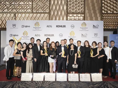 CapitaLand Development được tôn vinh doanh nghiệp phát triển bền vững, đóng góp xã hội và thiết kế xuất sắc tại Giải thưởng Bất động sản Việt Nam PropertyGuru 2026